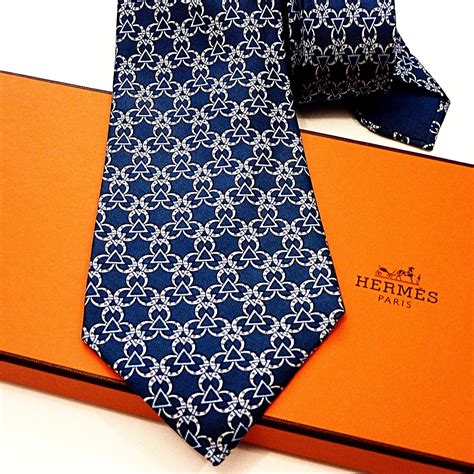 real hermes ties